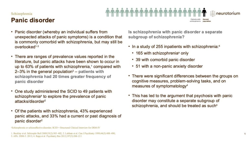 Schizophrenia - Comorbidity - slide 10